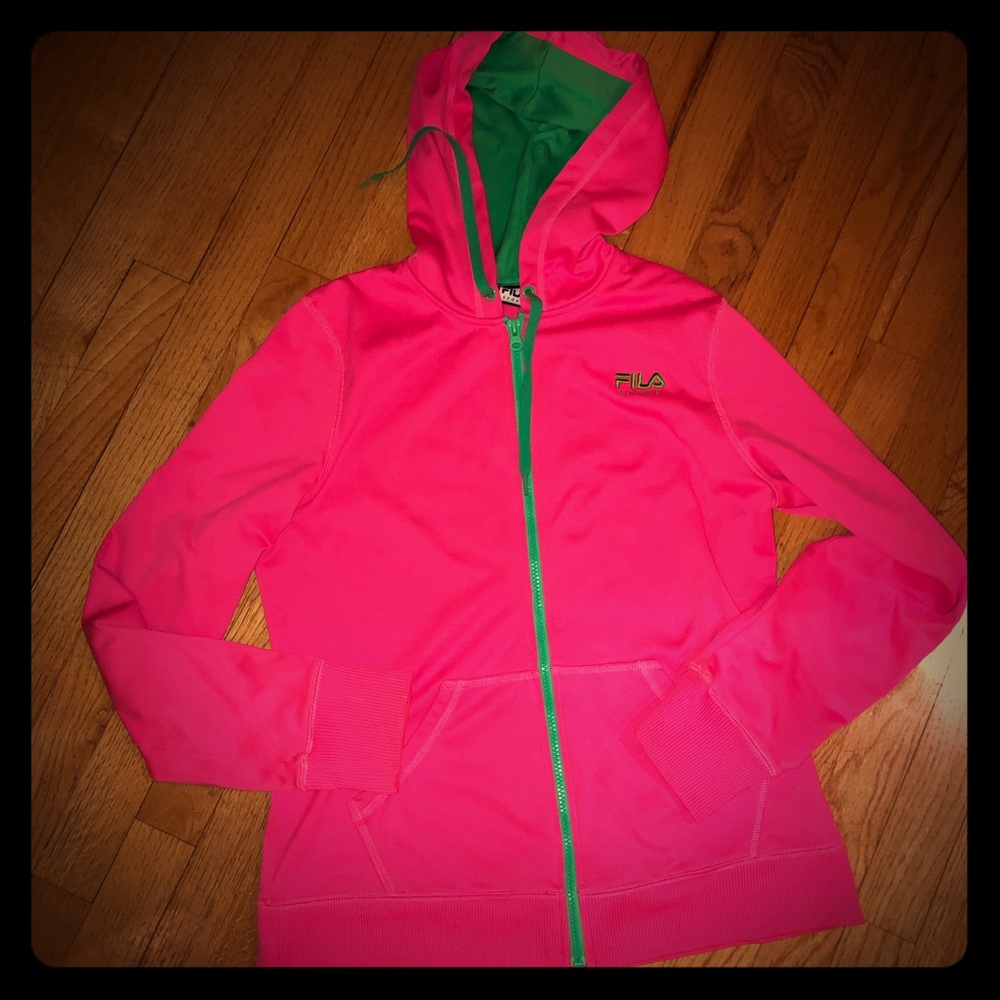 Fila Sport medium zip up hooded jacket
